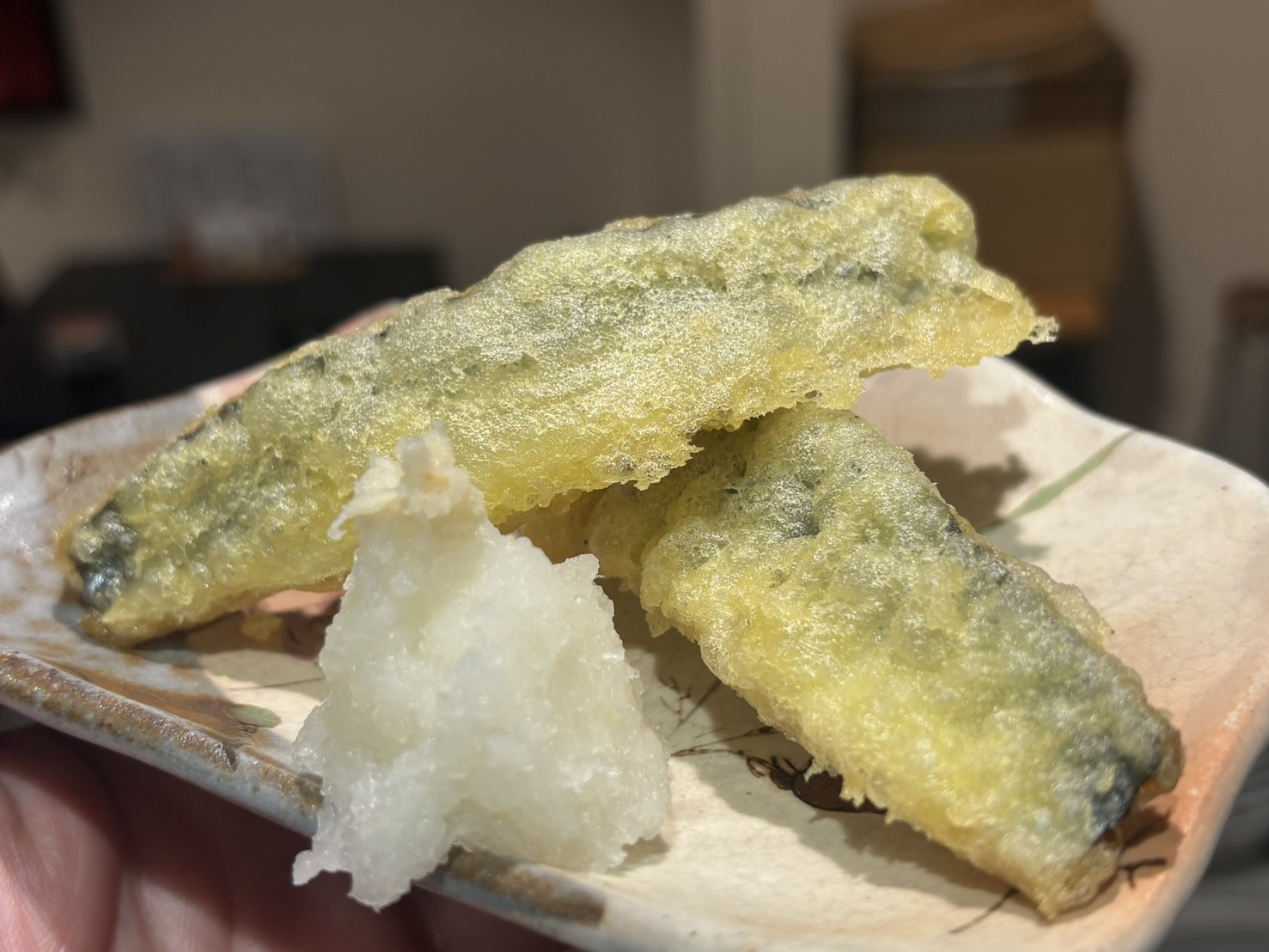 鯖の天ぷら