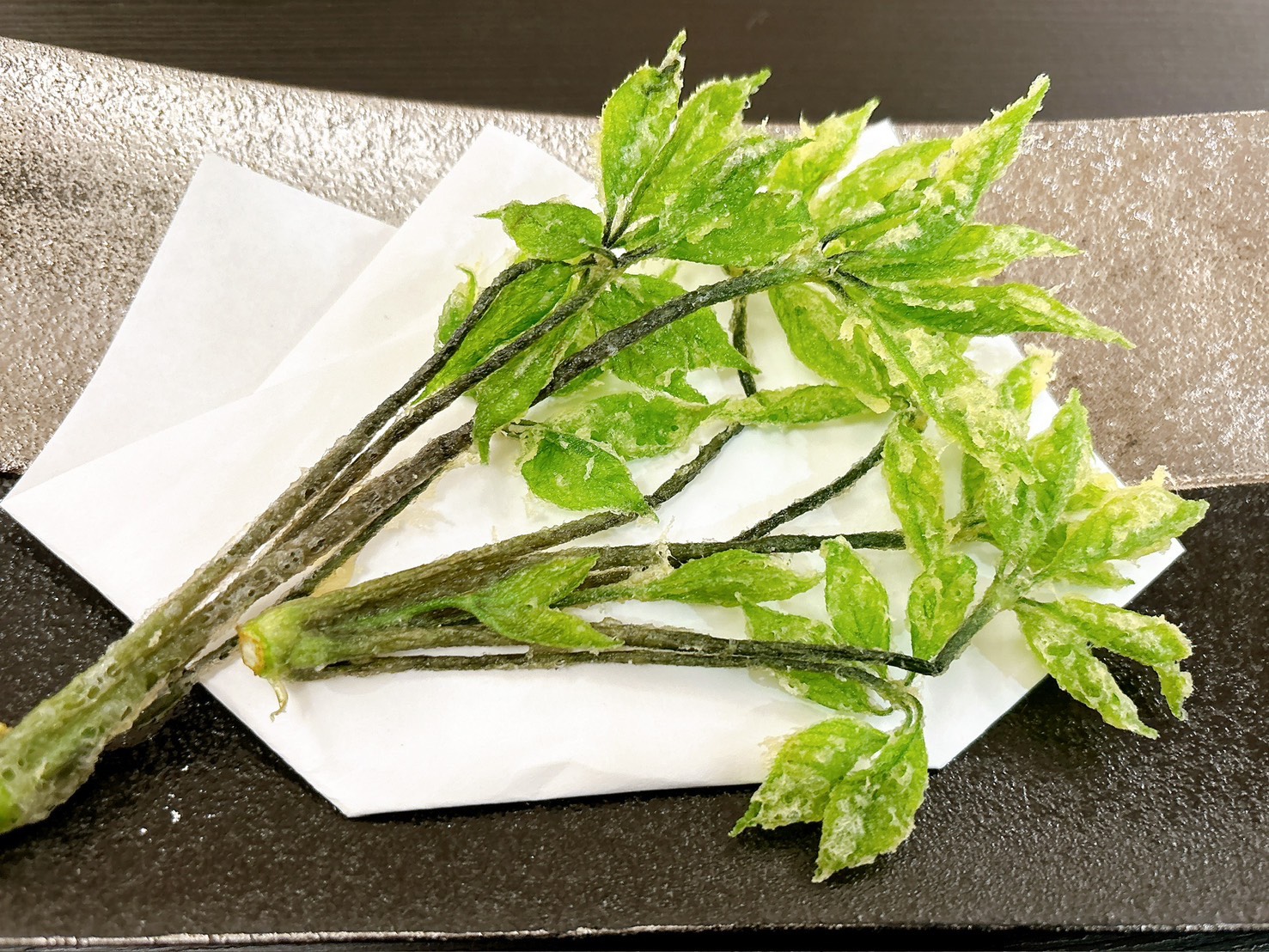 山菜の天ぷら