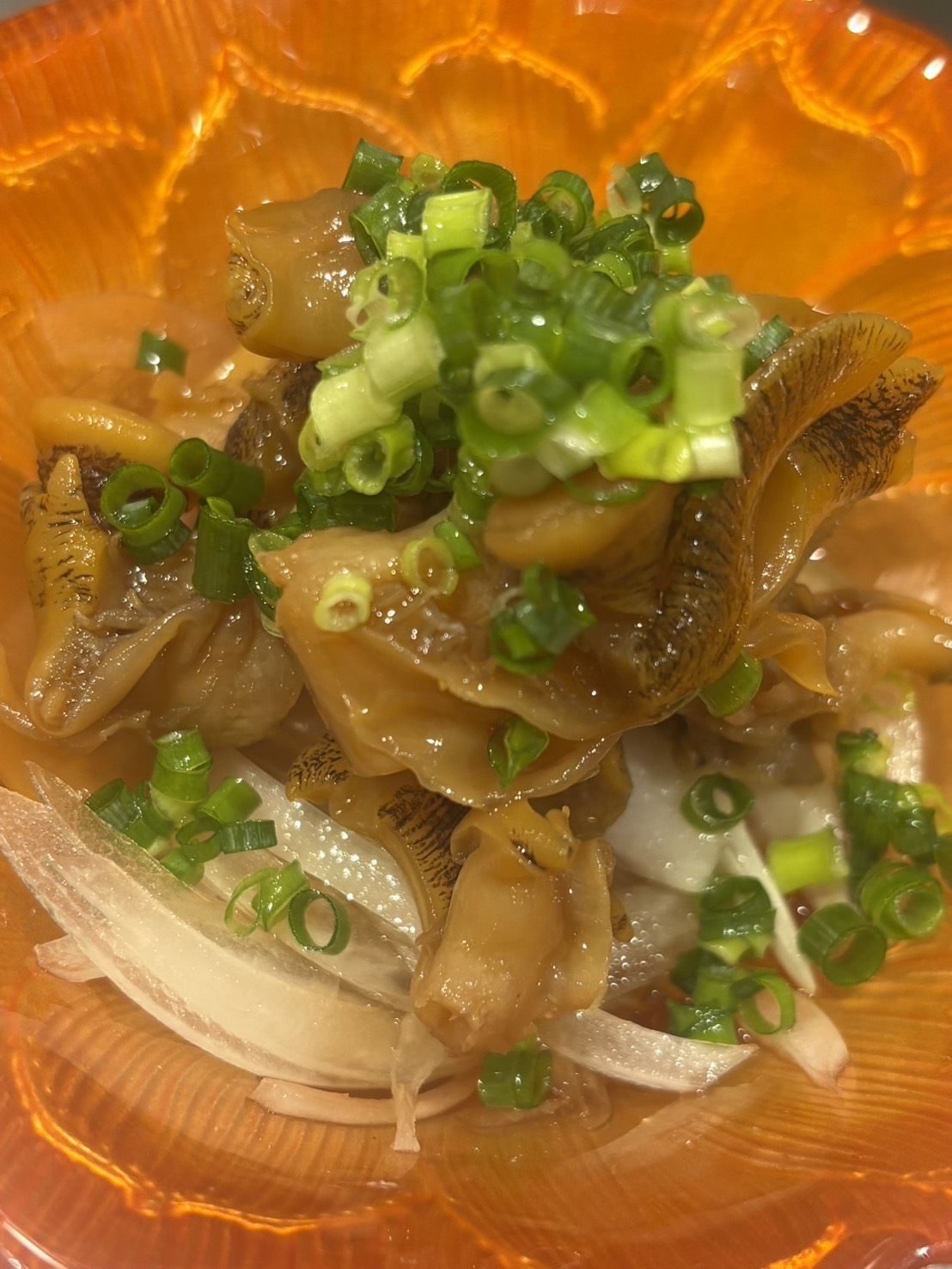 つぶ貝の煮物